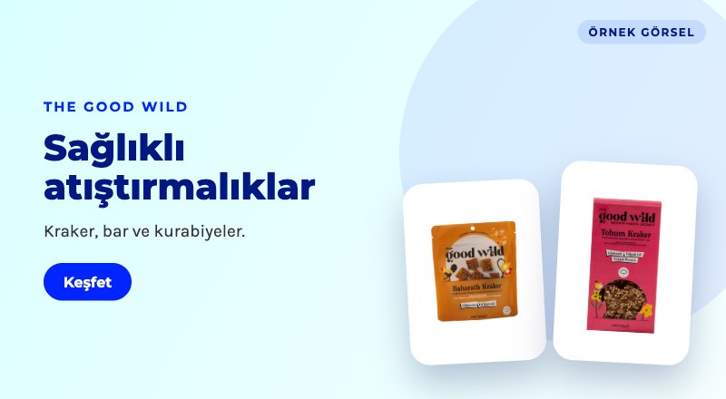 The Good Wild sağlıklı atıştırmalıklar