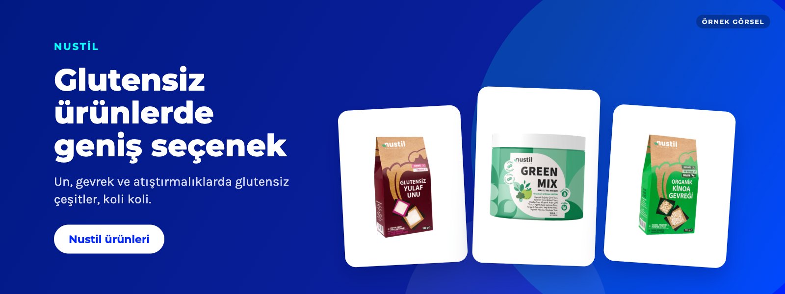 Nustil glutensiz ürünler