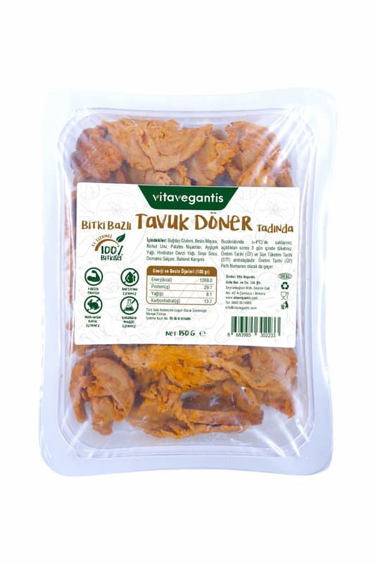 Vita Vegantis Vegan Tavuk Döner 150 g