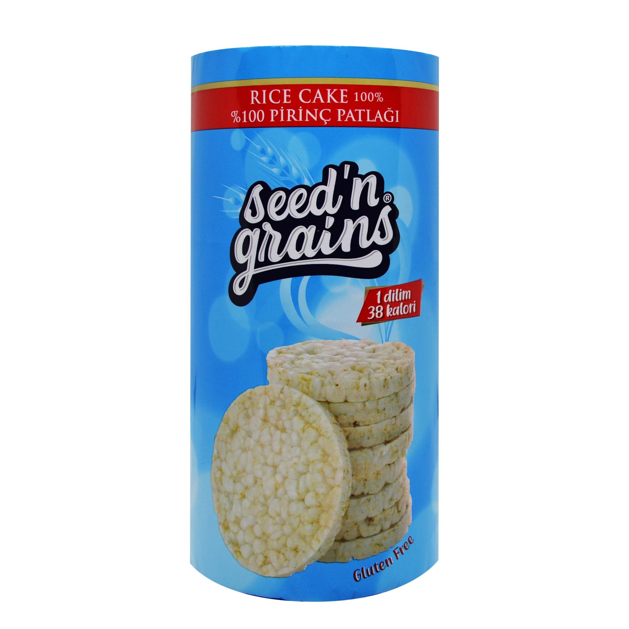 Seed'n Grains %100 Rice Cake 135 g x 6 Adet