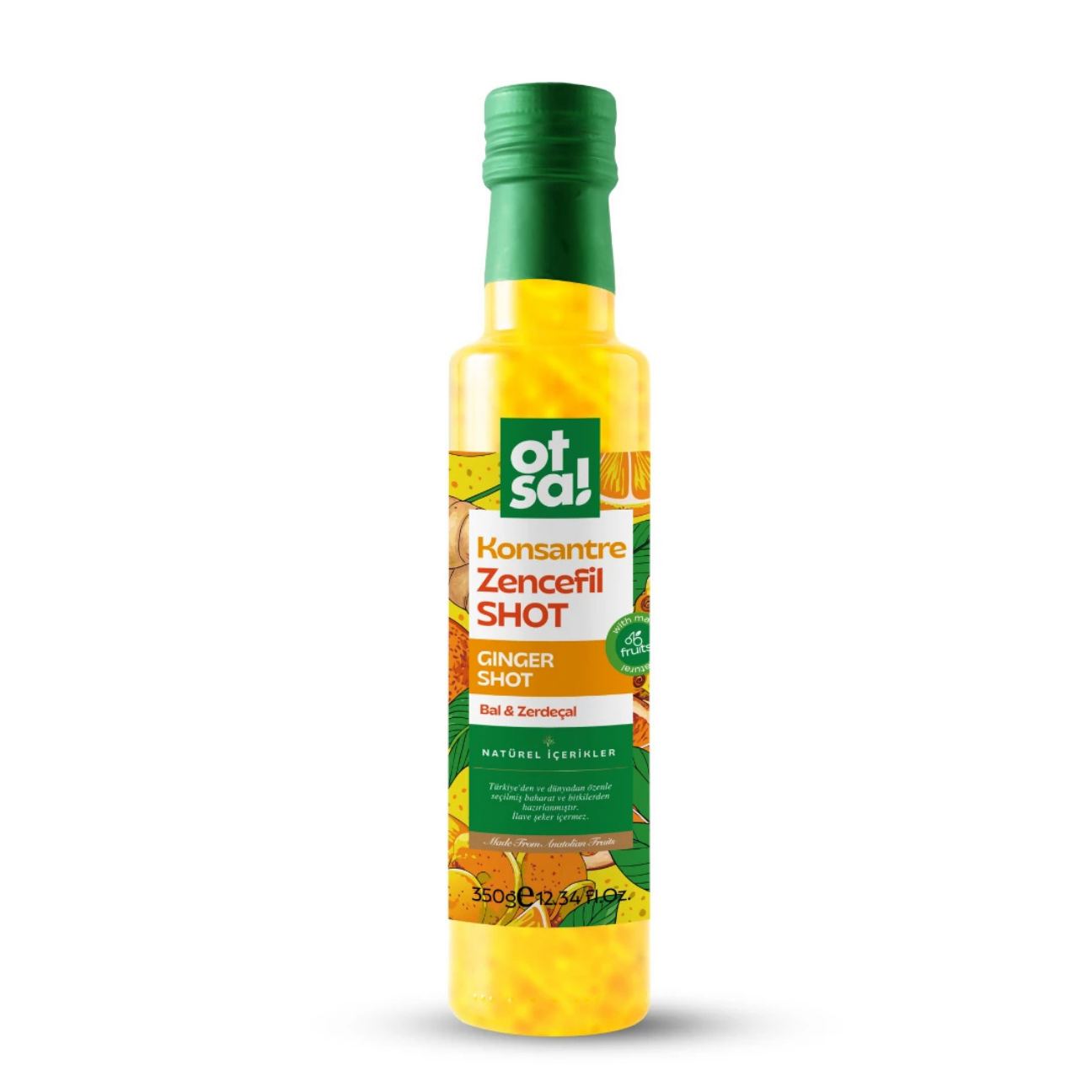 Otsa Ballı Zencefilli Big Shot 350 g x 12 Adet