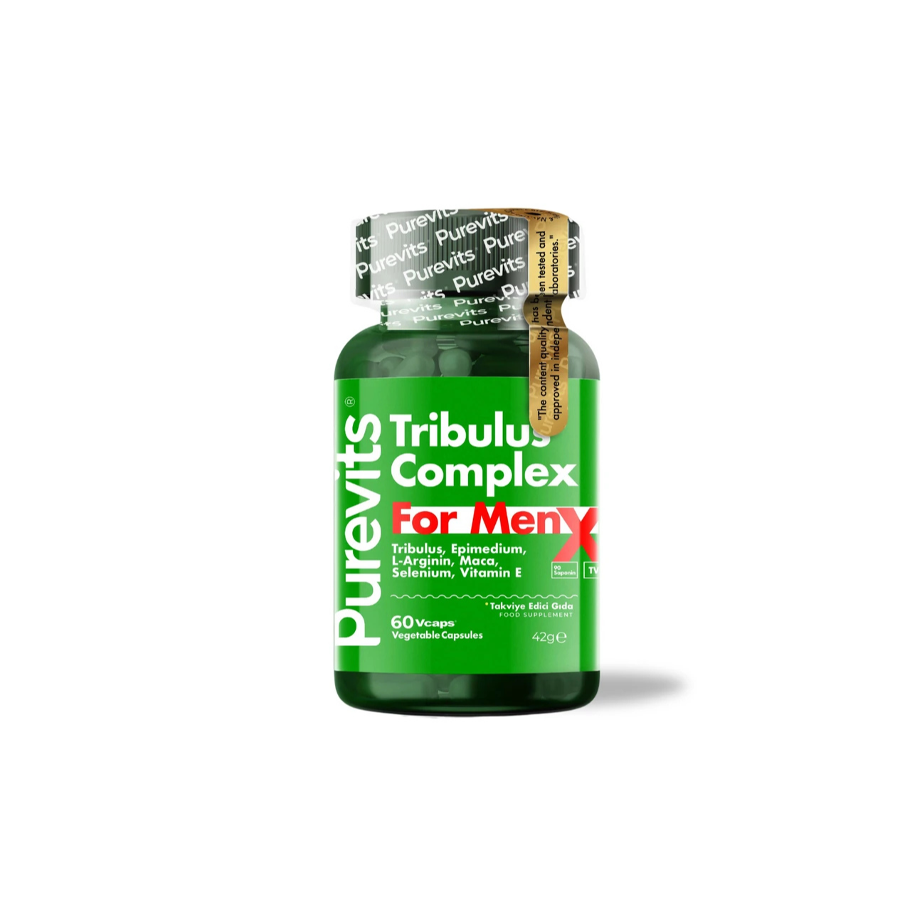 Purevits Tribulus Formen Complex Two Factor 60 Kapsül x 6 Adet