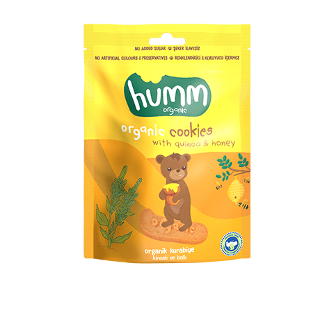 Humm Organic Ballı Kinoalı Kurabiye 55 g