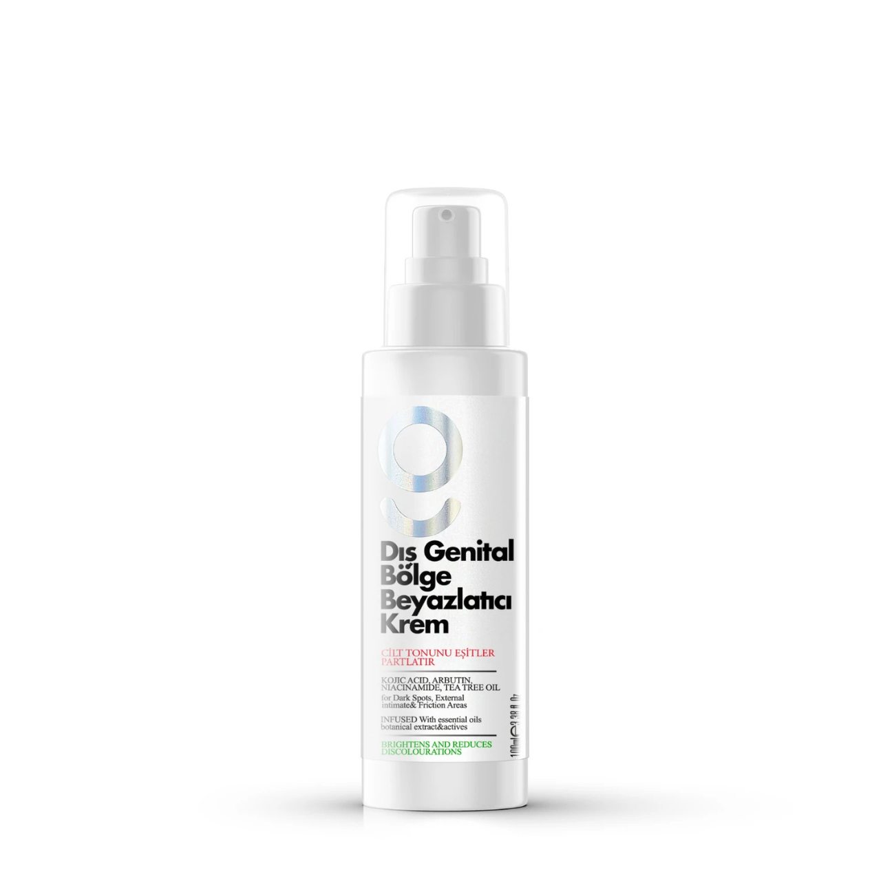 Greenlabel Dış Genital Bölge Beyazlatıcı ve Kararma Karşıtı pH Dengeli Korean Double White Formulation Krem 100 mL x 12 Adet