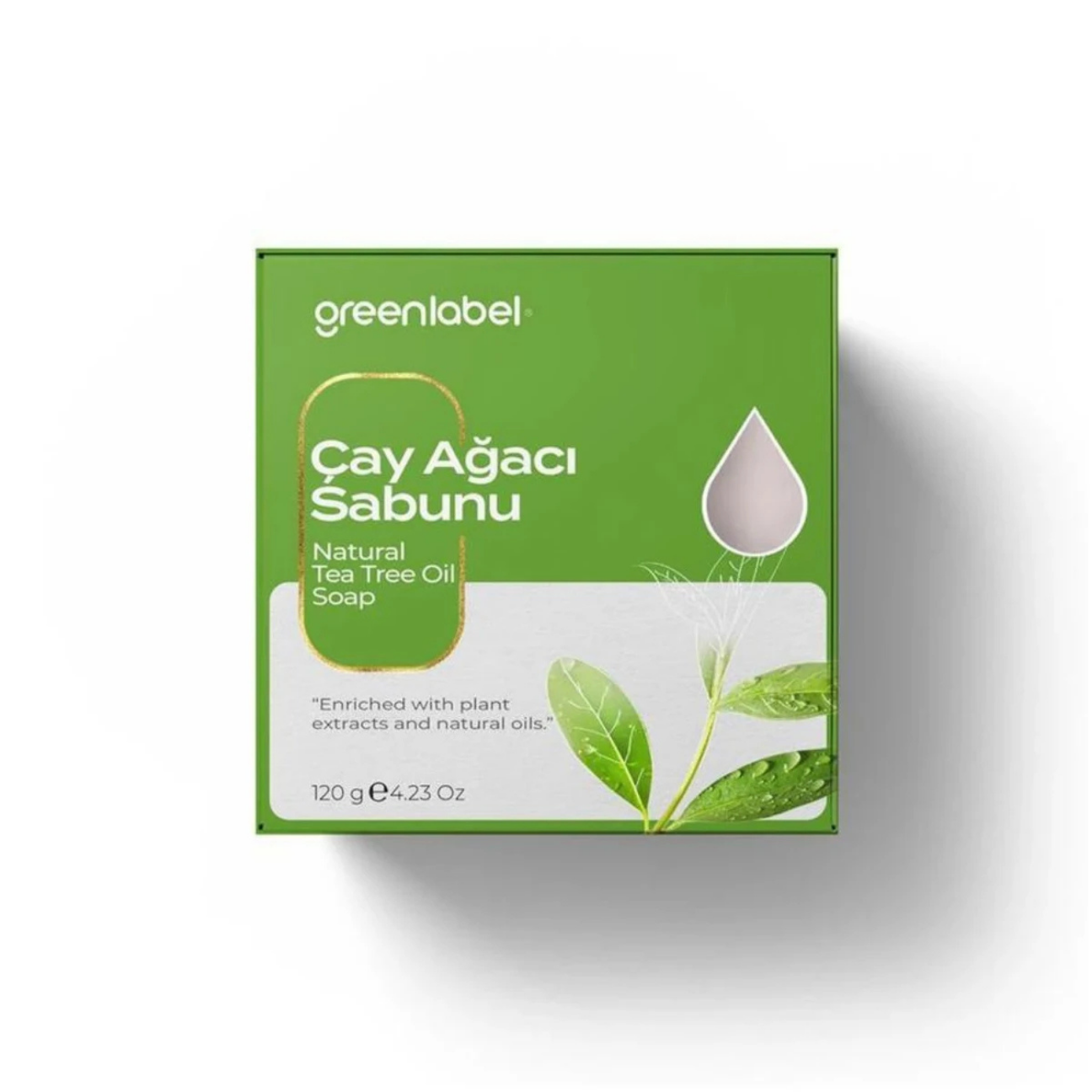 Greenlabel Doğal Çay Ağacı Sabunu 120 g x 12 Adet