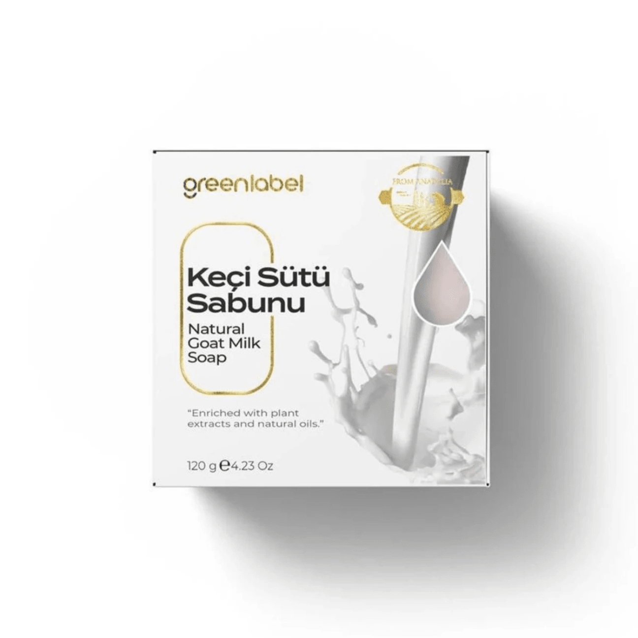 Greenlabel Doğal Keçi Sütü Sabunu 120 g x 12 Adet