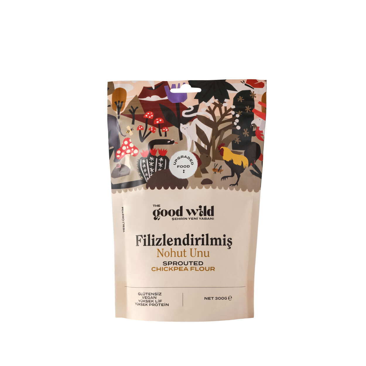 The Good Wild Filizlendirilmiş Nohut Unu 300 g