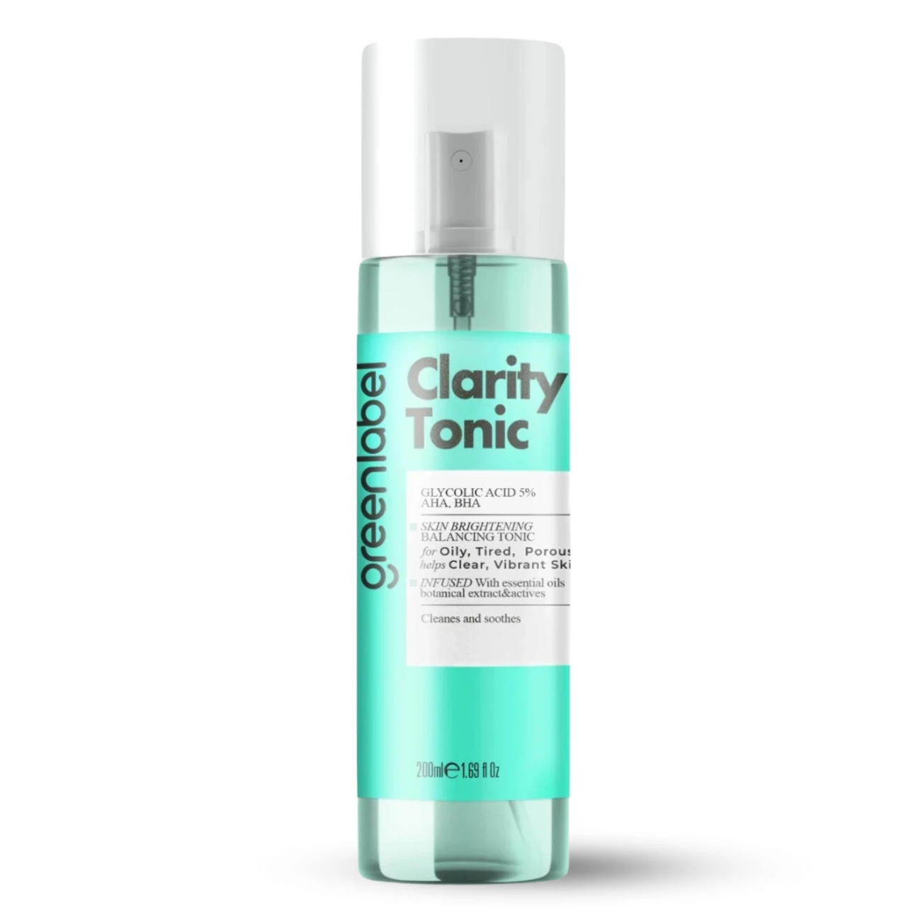 Greenlabel Clarity AHA & BHA Gözenek Sıkılaştırıcı Tonik 200 mL x 12 Adet
