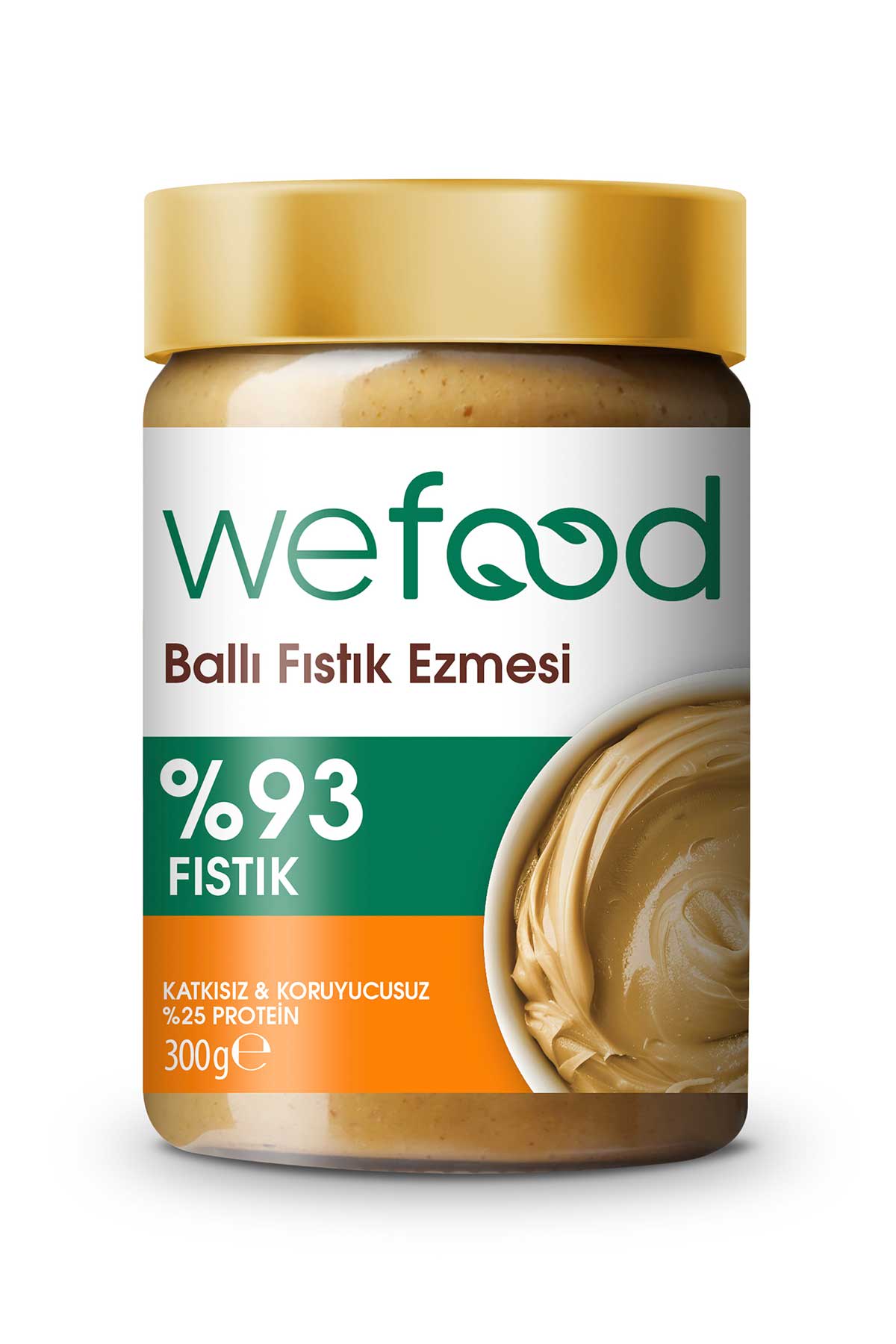 Wefood Ballı Fıstık Ezmesi 300 g