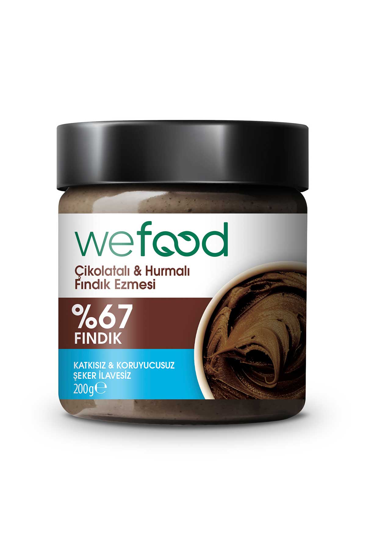 Wefood Çikolatalı Hurmalı Fındık Ezmesi 200 g