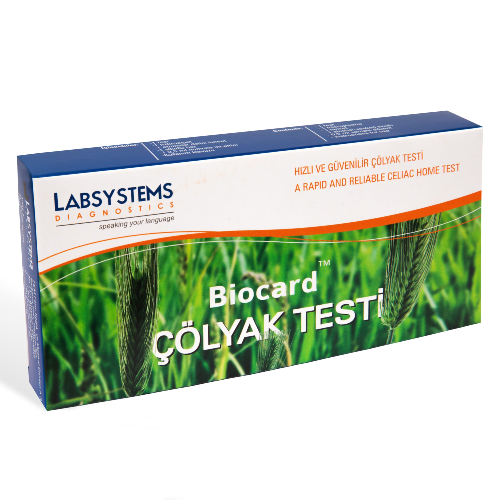 BioCard Tekli Çölyak Testi
