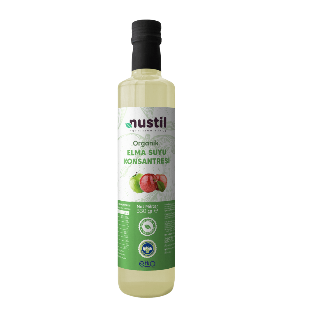 Nustil Organik Elma Suyu Sonsantresi 330 g x 6 Adet