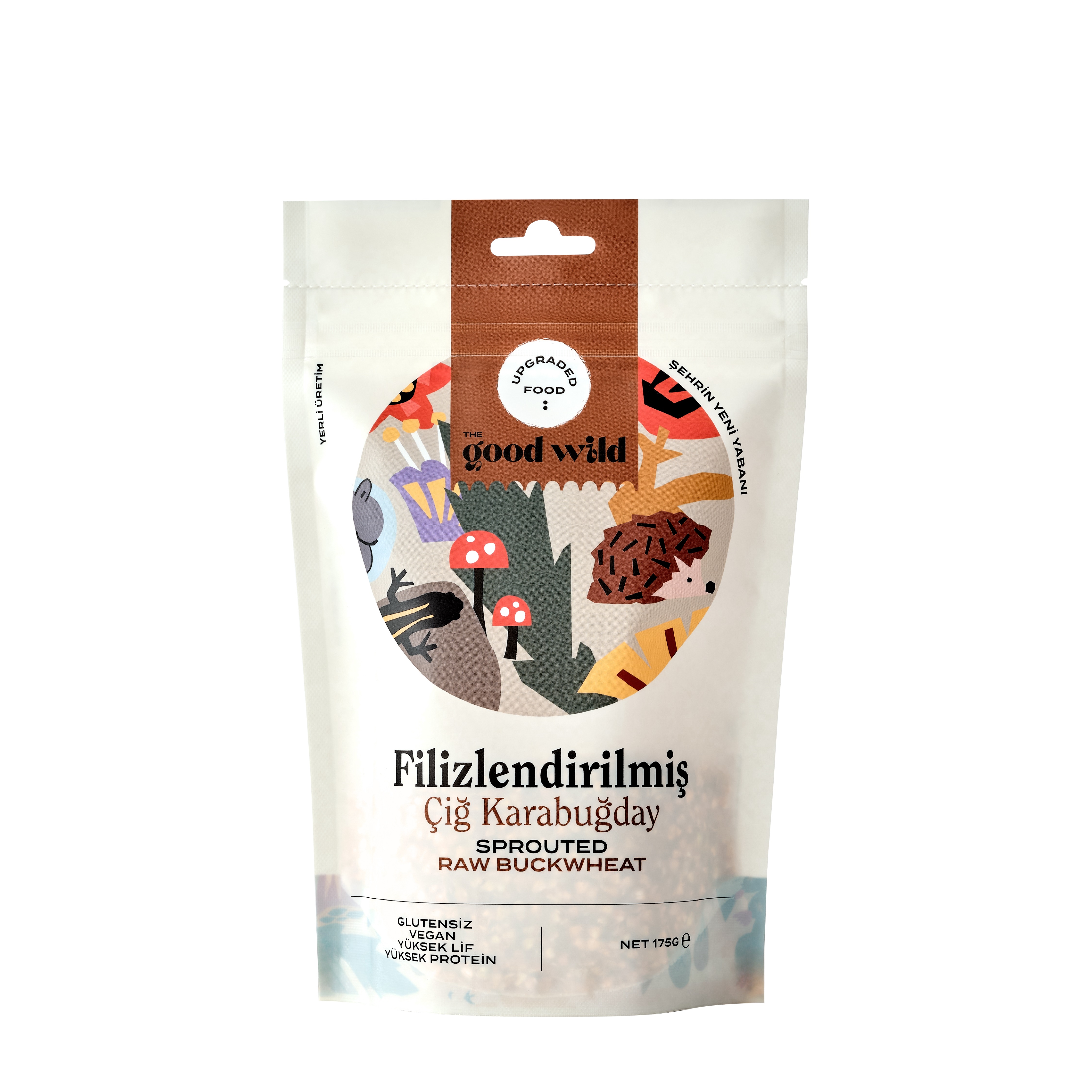 The Good Wild Filizlendirilmiş Çiğ Karabuğday 175 g