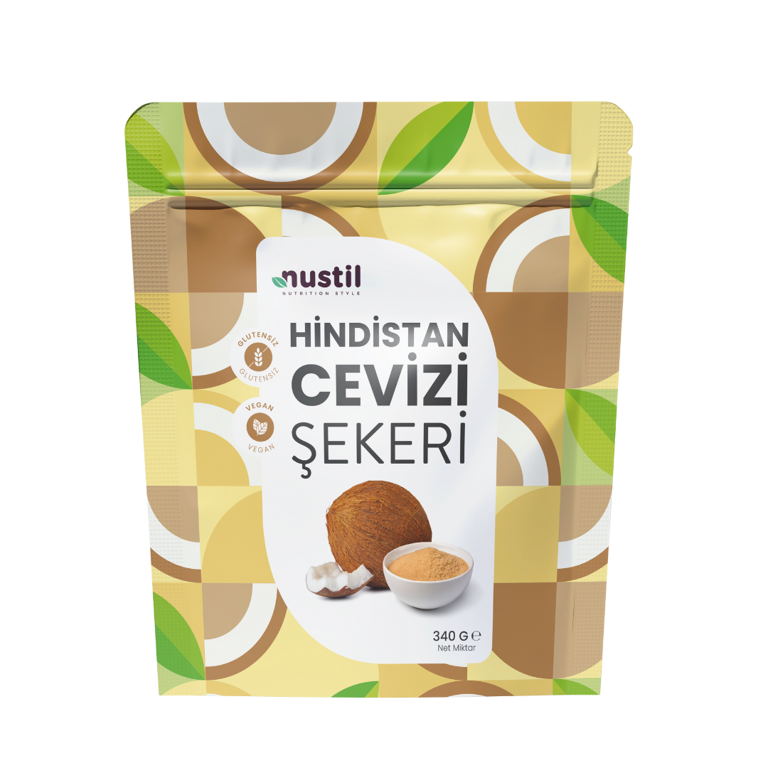 Nustil Glutensiz Hindistan Cevizi Şekeri 340 g x 3 Adet
