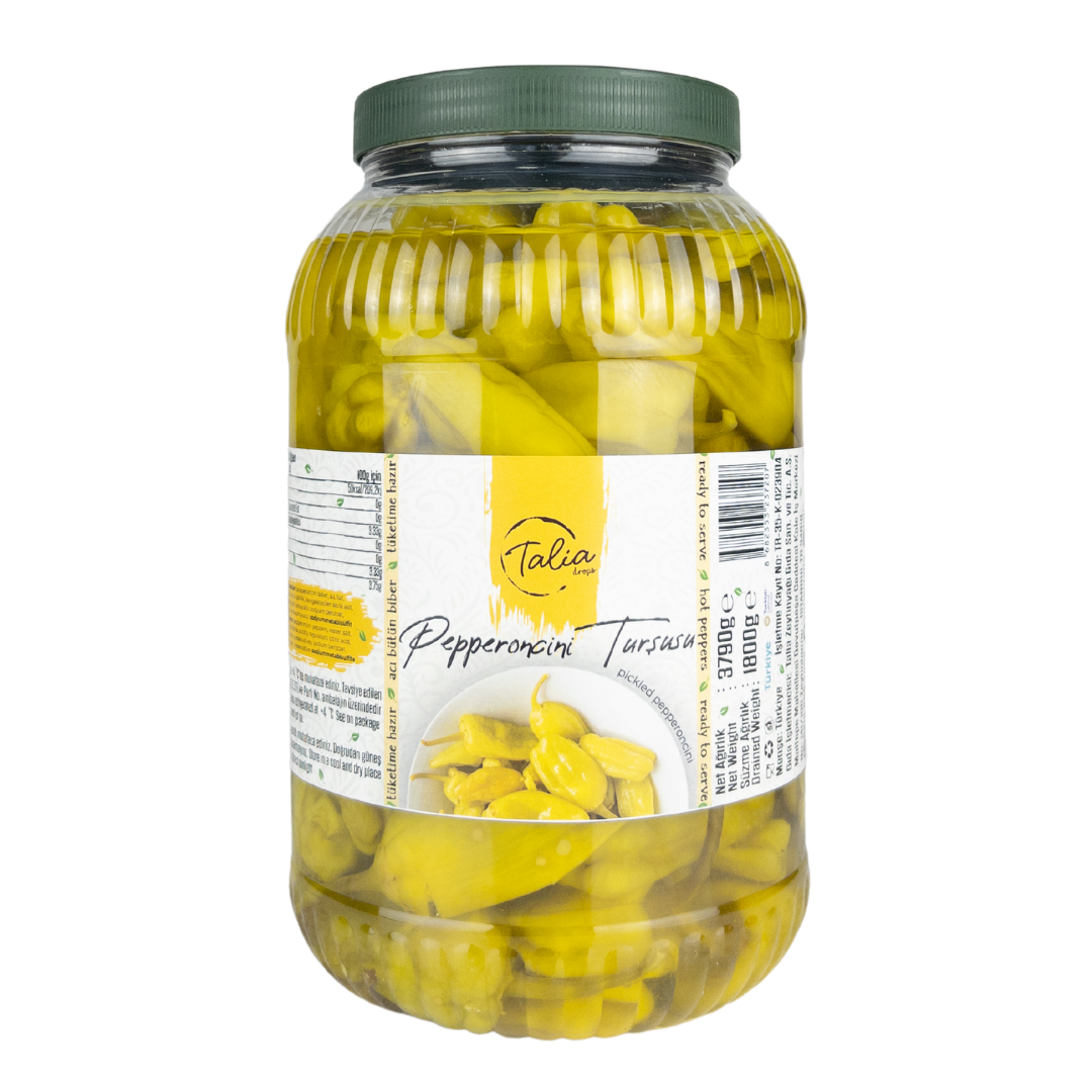 Talia Pepperoncini Biber Turşusu 3790 g x 4 Adet