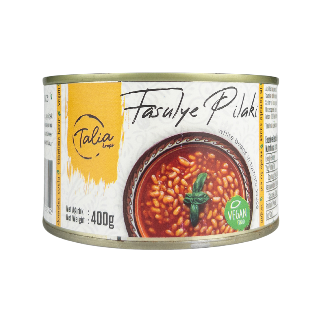 Talia Fasulye Pilaki 400 g x 12 Adet