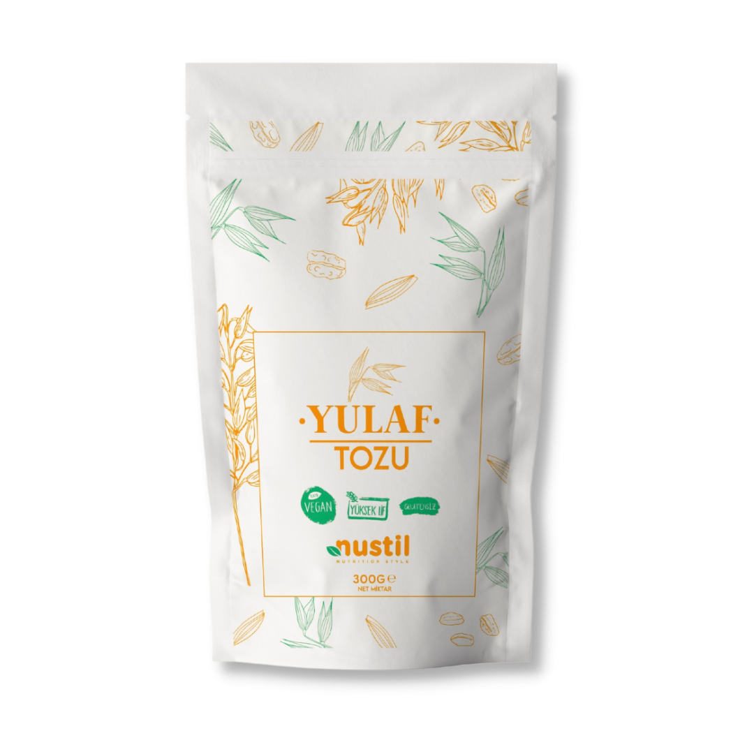Nustil Glutensiz Yulaf Tozu 300 g x 6 Adet