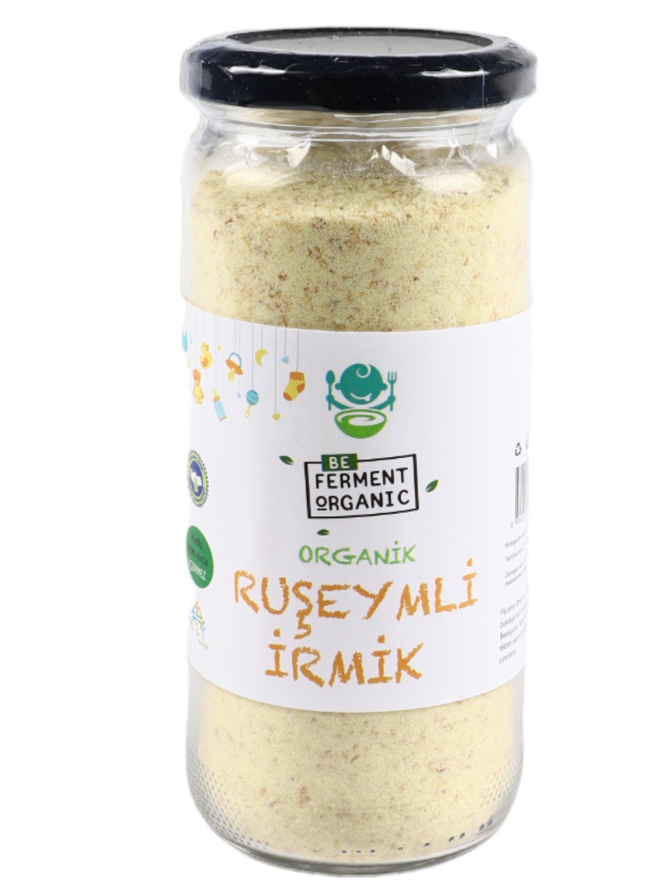 Beferment Organic Ruşeymli İrmik 330 g x 4 Adet