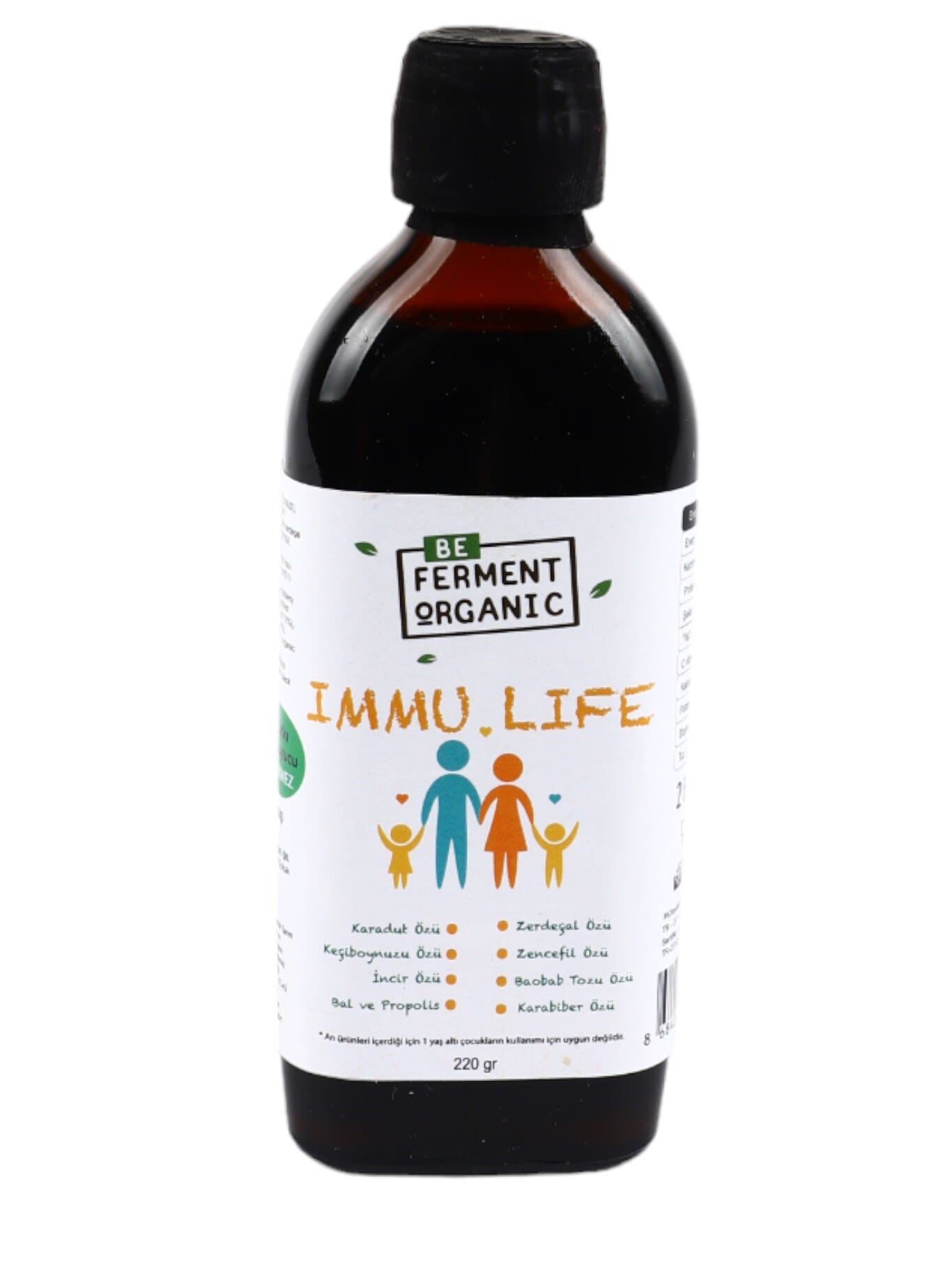 Beferment Organic Immu Life Şurup 220 g x 4 Adet
