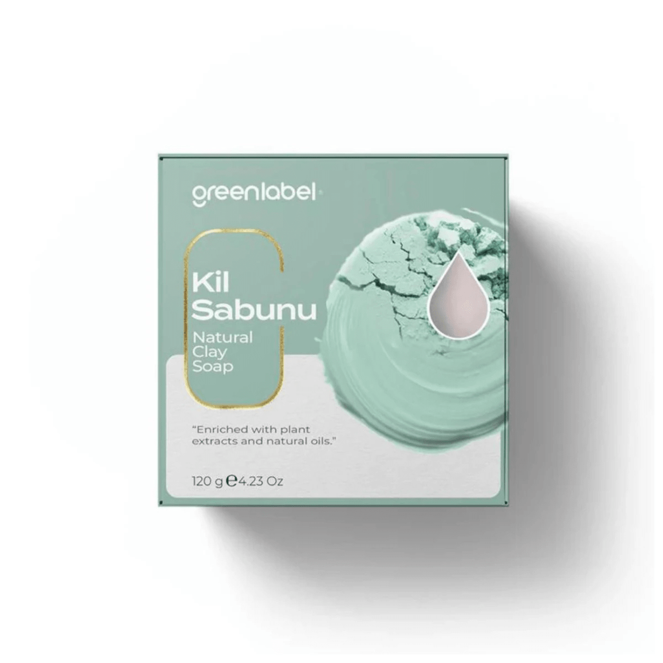 Greenlabel Doğal Kil Sabunu 120 g x 12 Adet