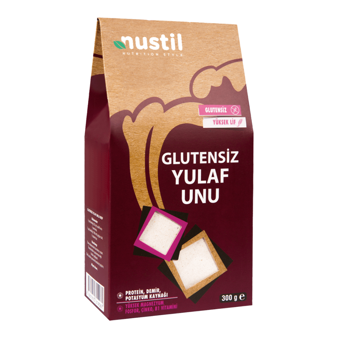 Nustil Glutensiz Yulaf Unu 300 g x 6 Adet