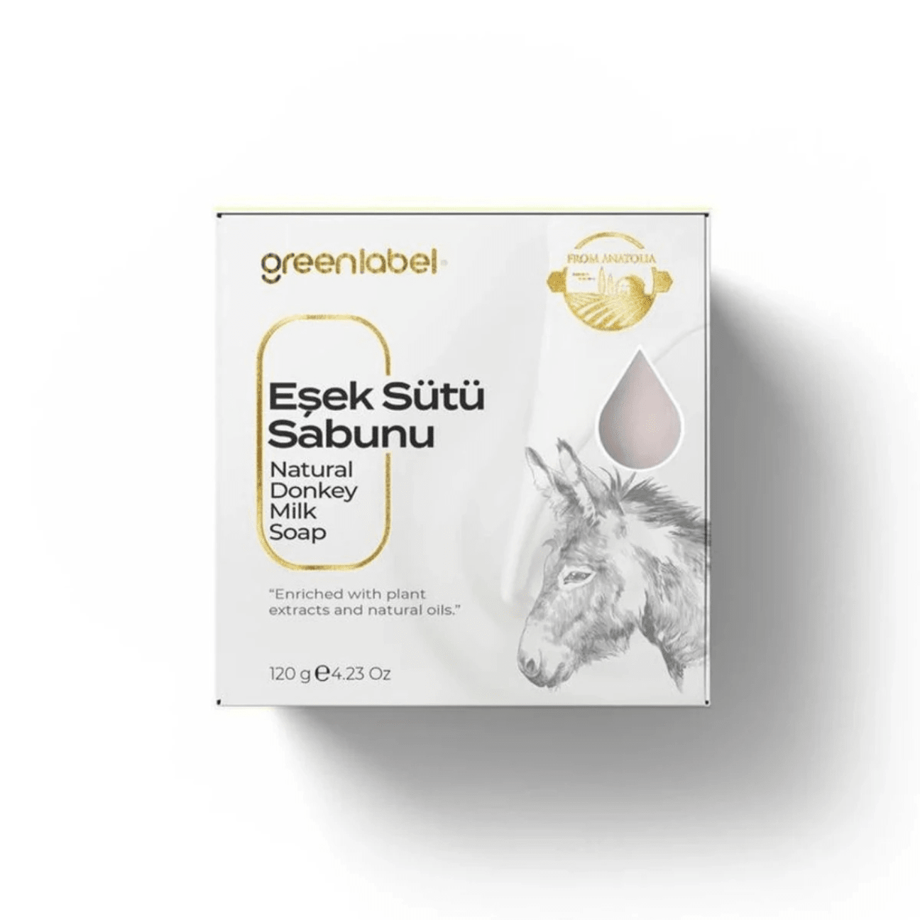 Greenlabel Doğal Eşek Sütü Sabunu 120 g x 12 Adet