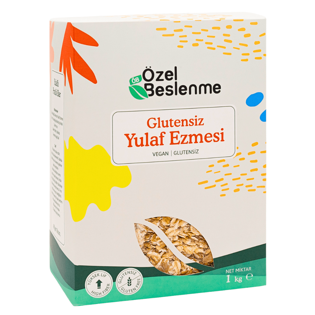 Özel Beslenme Glutensiz Yulaf Ezmesi 1000 g x 3 Adet