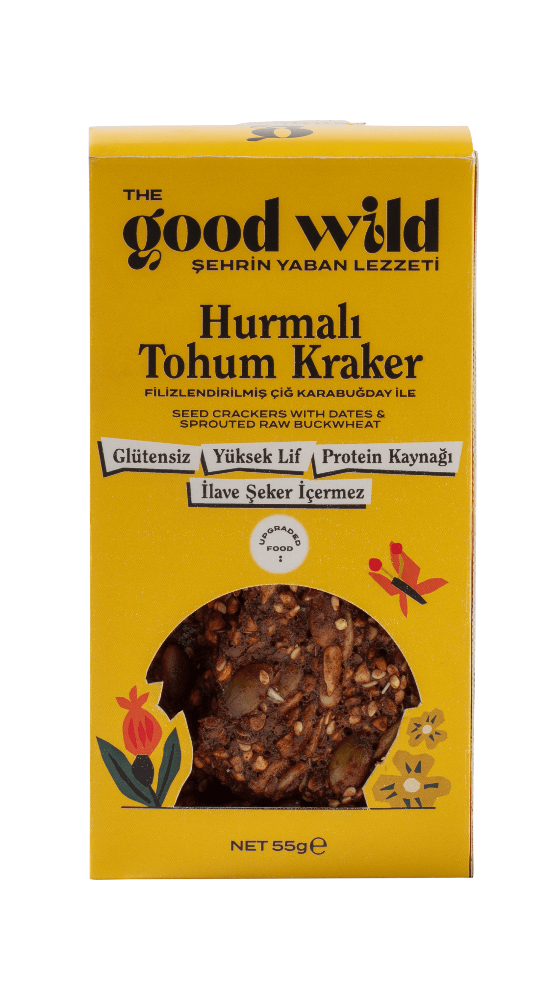 The Good Wild Hurmalı Tohum Kraker 55 g
