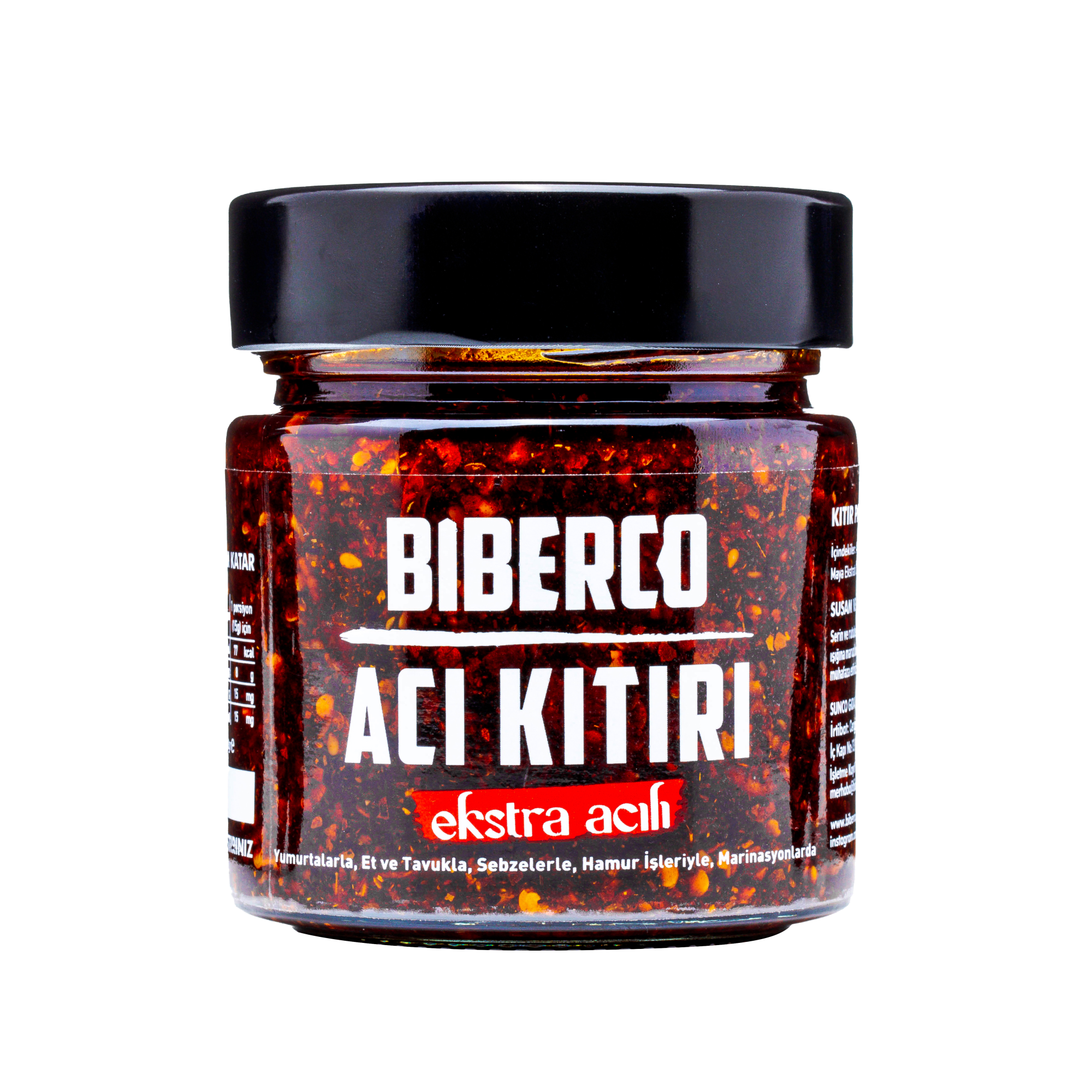 Biberco Ekstra Acılı Acı Kıtırı 200 g x 16 Adet